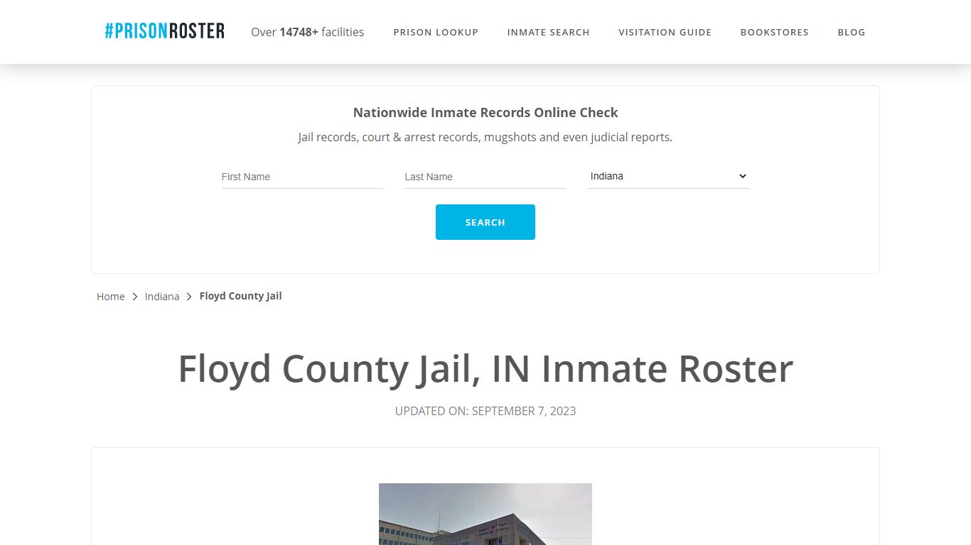 Floyd County Jail, IN Inmate Roster - Prisonroster